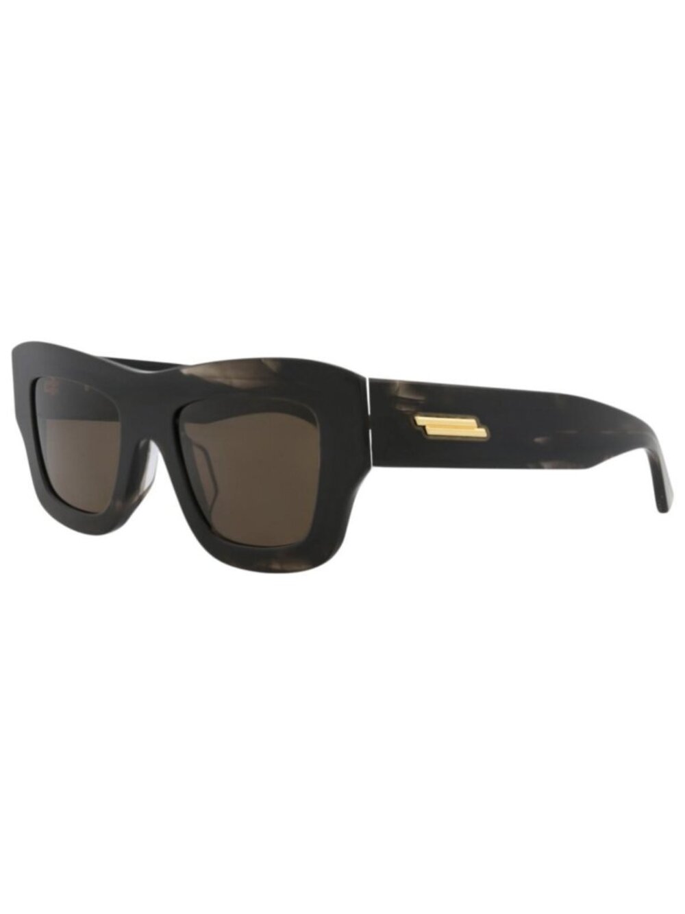 New Bottega Veneta Womens Square/Rectangle Black Black Brown Fashion Designer Ey